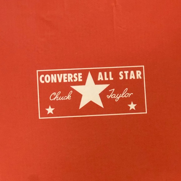 Cursive Chuck Taylor Converse Sneakers - Picture 12 of 12